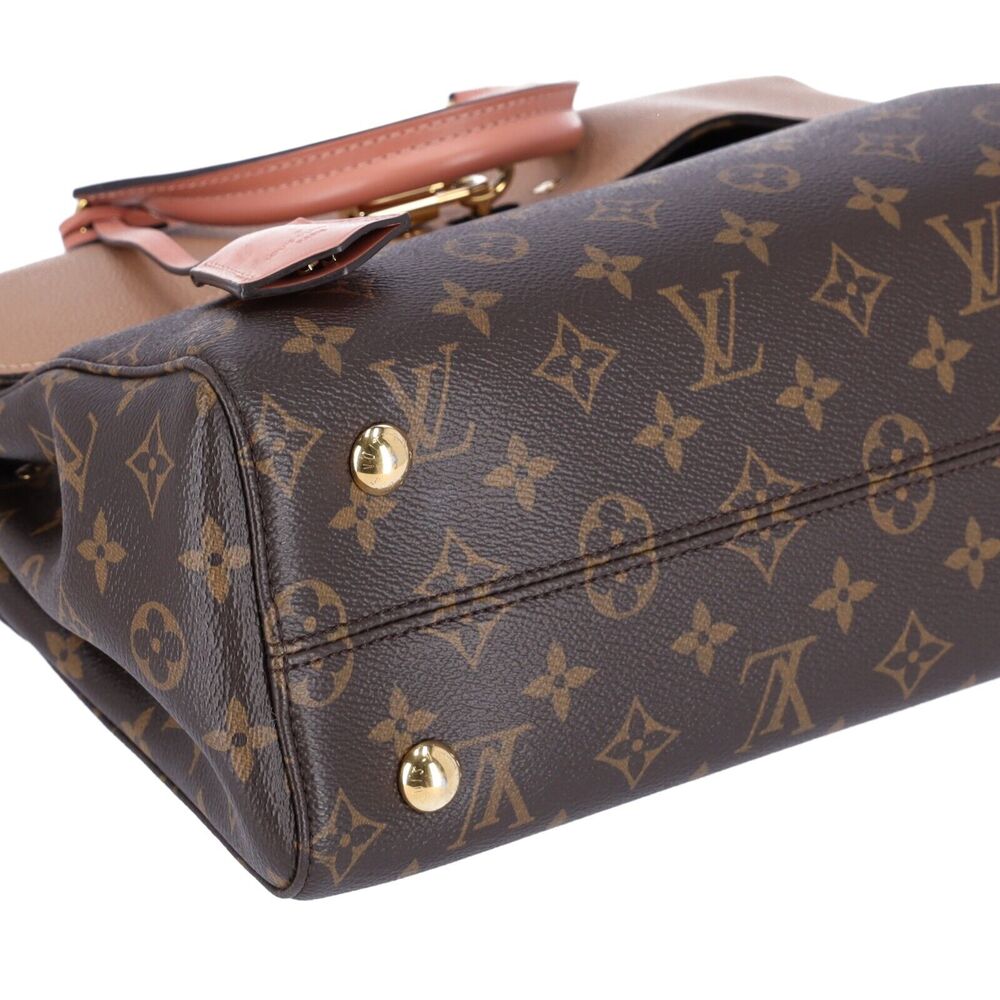 Louis Vuitton Monogram Canvas Venus Satchel Brown Crossbody Tan Pink M53540 - Picture 12 of 12